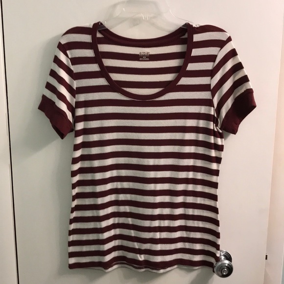 a.n.a Tops - A.n.a. Striped Tee